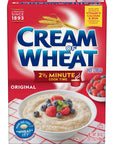 Cream of Wheat Stove Top Hot Cereal Original 2 12 Minute Cook Time 28 Ounce Pack of 12