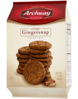 Archway Cookies Crispy Gingersnap Cookies 12 Oz