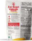 Eat Regal Spanish Style Rice In Hood  Tray Ready To Eat in 90 Seconds Microwavable in just 90 Seconds Nutritious  Delicious 88 Ounce Pack of 8