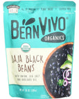 Beanvivo Organics Baja Black Beans Gluten Free 10 Ounces Pack Of 6