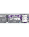 Fast Twitch from the makers of Gatorade,Caffeinated Pre-workout Supplement Mix,Grape,1.01lb (Pack of 1),3.5g L-Citrulline,3g Betaine,2g Carnosine beta-alanine,Vitamin B6,B12 and 200mg caffeine