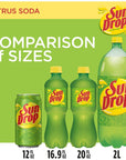 Sun Drop Citrus Soda 12 Fluid Ounce Can 12 Count