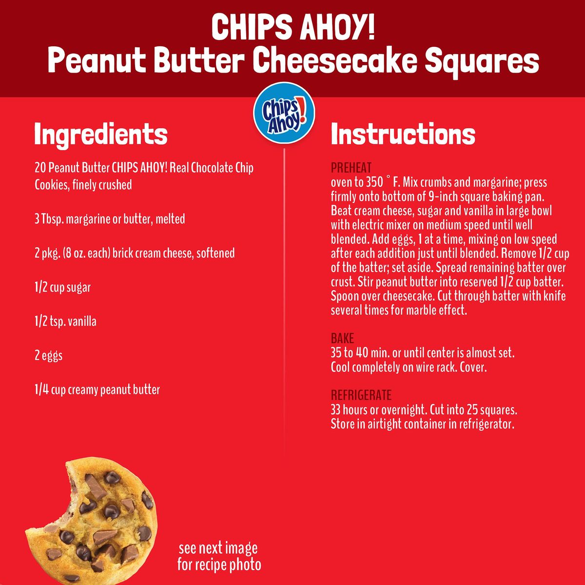 CHIPS AHOY Chewy Chocolate Chip Cookies with Reeses Peanut Butter Cups Family Size 1425 oz