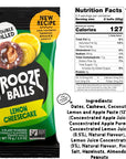 Frooze Balls Lemon Cheesecake PlantPowered DoubleFilled Energy Balls Healthy Vegan Snacks GlutenFree nonGMO 8 count each with 5 balls Great for lunch box hiking workout  travel