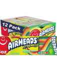 Airheads Xtremes Belts, Rainbow Berry Flavor, Sweetly Sour Candy, Non Melting, Bulk Movie Theater and Party Bag, 3 Ounce (Pack of 12)