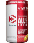 Dymatize All9 Amino, 7.2g of BCAAs, 10g of Full Spectrum Essential Amino Acids Per Serving for Recovery and Muscle Protein Synthesis, Fruit Fusion Rush, 30 Servings, 15.87 Ounce