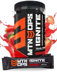 MTN OPS Ignite Trail Packs Supercharged Energy Drink Mix - 1.00 Count