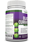 Black Currant Oil - 1000 Mg - 180 Softgels - Cold-Pressed Pure Black Currant Seed Oil