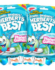 Efrutti Herberts Best Planet Gummi Individually Wrapped 26oz 2 Pack WBundle Bonanza Candy