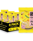 immi Creamy Chicken Ramen 100 Plant Based Keto Friendly High Protein Low Carb Packaged Noodle Meal Kit Ready to Eat 6 Pack