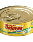 Dolores Tuna Chunk Light Yellowfin Tuna in Vegetable Oil5 Ounce Pack of 24