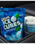 ICE BREAKERS Ice Cubes Peppermint Sugar Free Chewing Gum Pouch, 8.11 Oz (100 Pieces)