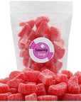 Smarty Stop Red Cherry Slice Wedges Candy 2 Pound Pack of 1