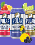 Polar Seltzer Water Newbies Variety Pack 12 fl oz cans 18 pack