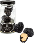 Slofoodgroup Black Truffles Preserved Whole Black Truffles Tuber Aestivum Preserved in Brine 30 gram net weight truffles  Truffle Mushroom Gourmet Food