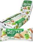 Delites Soft Baked Breakfast Bars Made with Whole Grain Apple Bar 088 Oz Pack of 24  GREAT GIFT CHOICE for friends family students coworkers teens love one classmates