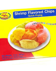 Shrimp Chips  Asian Colored Shrimp Snacks to cook  Uncooked Quick Frying  Thailand