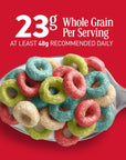 Fruity Cheerios Cereal Heart Healthy Cereal Made With 100 Whole Grain Oats Family Size 184 oz