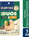 PLANTERS Nut Duos Peppercorn Pistachio  Parmesan Cashews 5 oz