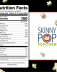 SkinnyPop Sea Salt & Pepper Popcorn -  4.4oz Grocery Size Bag