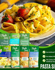 Knorr Pasta Sides Variety Pack of 7 Yummy Flavors Bundle Creamy Cheesy Pasta Side Dishes accompanied by a Snack Fun Shopping List