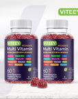 Womens Multivitamin Gummies - Complete Daily Health - Immune Support - 12 in 1 Vitamins & Mineral Supplements - Formulated with Vitamin A, C, D3, E, B6, B12, Folic Acid, Biotin, Calcium, Zinc, Niacin