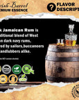 Dark Jamaican Rum Essence  Bootleg Kit Refills  Thousand Oaks Barrel Co  Gourmet Flavor for Barrel Aged Cocktails Mixers and Cooking  20ml 65oz Packet