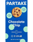 Partake Foods Gluten Free Crunchy Chocolate Chip Cookies, 5.5 OZ