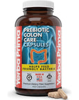 Yerba Prima Prebiotic Colon Care Capsules - 400 Caps