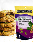 Wilderness Poets Organic Pistachios  Bright Green Pistachio Nut Halves No Salt No Shells Grown in California 2 Pound