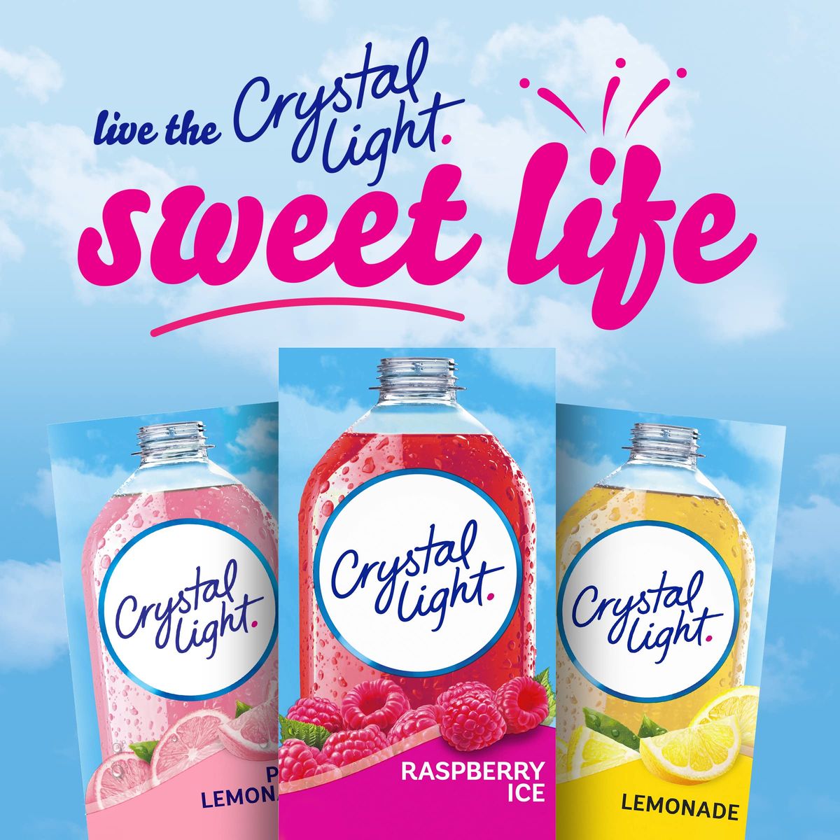 Crystal Light SugarFree Raspberry Ice OnTheGo Powdered Drink Mix 120 Count