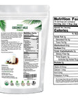 Z Natural Foods Coconut Milk Powder 100 Powdered Milk NonGMO GlutenFree KosherCertified Organic Coconut Milk Powder 1 lb