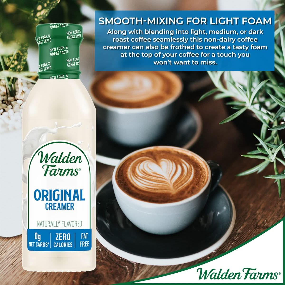 Walden Farms Original Coffee Creamer 3 Pack