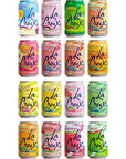 La Croix Sparkling Water 16 Flavor Variety Pack  Lacroix Seltzer Water  La Croix Flavored Carbonated Water Sparkling Water Cans Variety  La Croix Seltzer Variety Pack  Sparkling Water La Croix