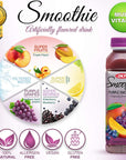 OKF Smoothie MultiVitamin Premium Drink 169 Fluid Ounce 5 Flavor Variety Pack 10 Pack