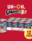 SpaghettiOs Original Disney Princess Shapes Canned Pasta Healthy Snack for Kids and Adults 158 OZ Can Pack of 12