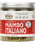 Mambo Italiano Italian Herb Seasoning by Wayward Gourmet - Gourmet Spice Rub for Chicken, Meat, Veggies, Pasta and Pizza