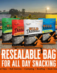 Wild Dutchman Roasted Sunflower Seeds in a Resealable Bag for Ultimate Freshness and an Easy Pour Snack Salted Original Flavor 3 LB Pack of 1