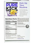 Pure Kick Energy Drink Mix Packets With Caffeine - Variety Pack - 3 Flavors - 2 Boxes Each