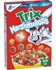 Trix Fruity Breakfast Cereal With Marshmallows Made With Whole Grain 99 oz