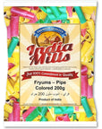 INDIA MILLS Fryums Colored Pipe Long, 200 gm