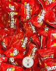 Skittles Original Flavor Fun Size Chewy Candy Packs Bulk Bag  1lb Approximately 28 Packets  BONUS Mystery Candy