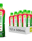 ALO Aloe Vera Juice Drink  ENRICH  Pomegranate  Cranberry  169 fl oz Pack of 12  PlantBased Drink with Real Aloe Pulp