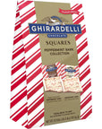 GHIRARDELLI Chocolate Squares, Peppermint Bark Assorted Chocolates, 20.99 OZ Bag