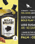 Wiley Wallaby Licorice 24 Ounce Classic Gourmet Soft  Chewy Australian Black Licorice Candy Twists 3 Pack