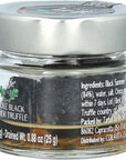 Whole Black Summer Truffles 088 Ounce Glass Bottle by TARTUFI LE IFE