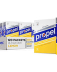 Propel Powder Packets - Lemon With Electrolytes - 10 Count (Pack of 12)