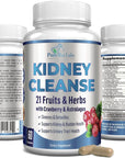 YUMMYVITE Herbal Kidney Cleanse with Cranberry Extract