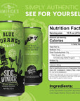 Blue Durango Iced Tea - The Sidewinder - Green Tea - 16 oz Cans (12 Pack)