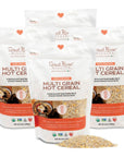 Great River Organic Milling Hot Cereal MultiGrain Cereal Organic 24 Oz Pack Of 4